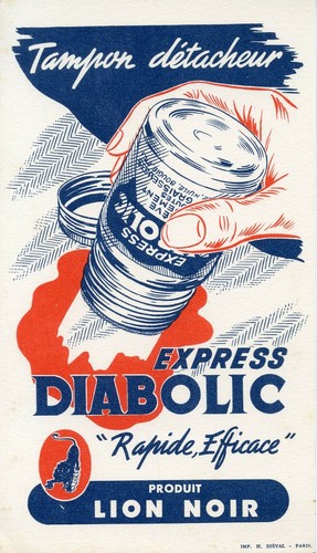 Buvard publicitaire tampon - /, /