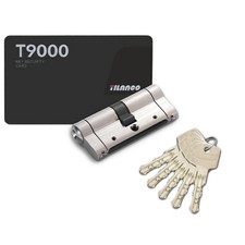 Cylindre de serrure 30 30 mm Serrure à mortaiser double ouverture anti-casse ...