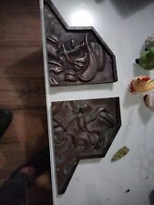 PAIRE de SERRE LIVRES EN MARBRE, Art Déco.  Personnage Breton Bretagne BRONZE