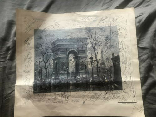 Autographes coureurs - de,