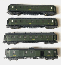 LILIPUT  HO: RAME  4 WAGONS