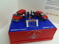 1/43 NOREV COFFRET POMPIER PARIS RENAULT CLIO KANGOO