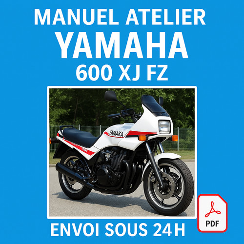 Manuel atelier yamaha xj600 - manuel,
