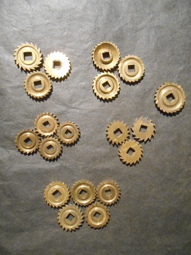 Lot roues de rochet - de, 19