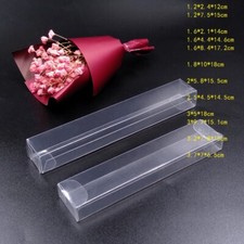 50X PVC Transparent Boite