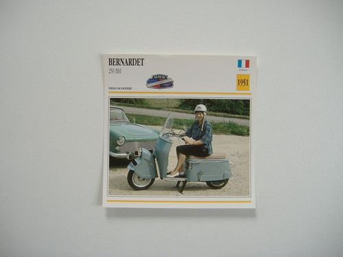 Fiche moto bernardet - fiche, 250