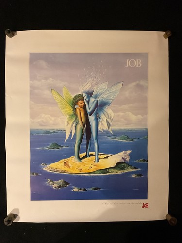 Affiche job papier une - job, le
