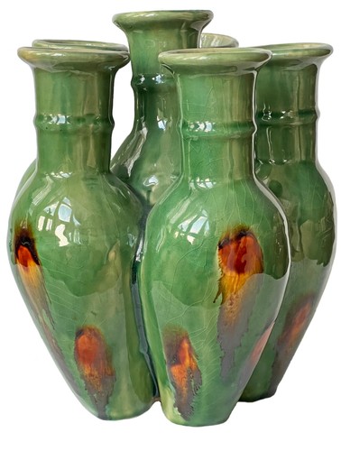 Ancien vase tulipe - , atelier