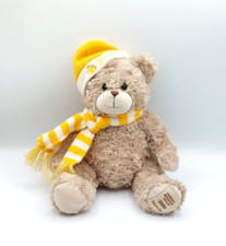 Peluche doudou ours beige