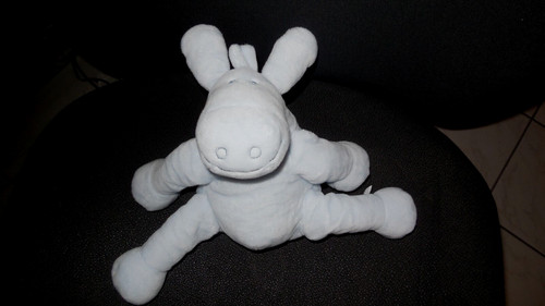 Doudou peluche âne - doudou, poudre
