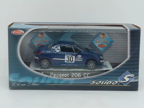 Voiture solido peugeot 206 - solido,