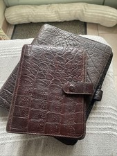Mulberry Desk Agenda And Mulberry Filofax Original croc Leather