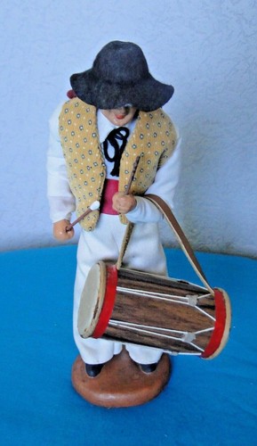 Doll handmade santon - handmade, ancien