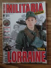 militaria magazine nº311, Lorraine 1944, WH, para us Normandie, insignes GB