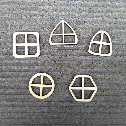 10pcs set fenêtres de fée - /,