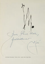 Revue - Derrière le miroir, MIRO  | Exemplaire René Char avec envoi signé