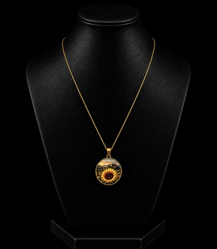 collier or jaune