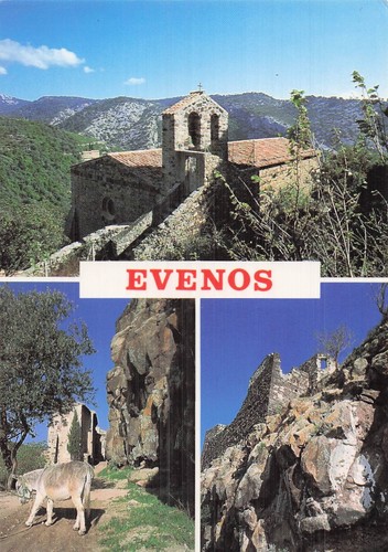 Evenos chapelle ruines - chapelle, et