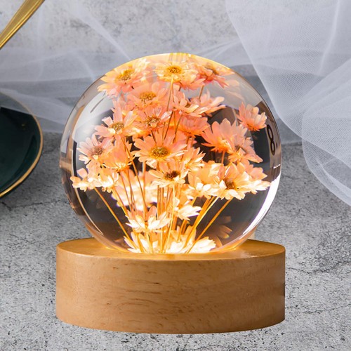 Lampe boule cristal 6 - lampe, de