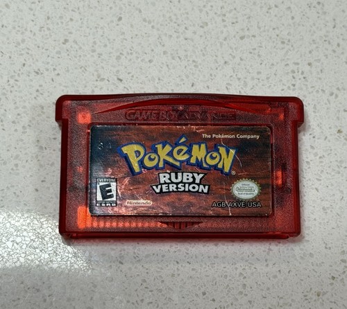 Pokémon ruby version game - ruby,