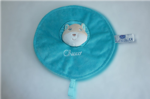 Doudou ours plat comme neuf