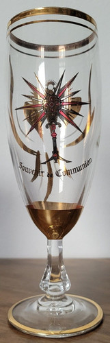 Ancien verre souvenir de - ancien,
