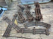 Lot de Rails + croisement Type JEP échelle O train modelisme sortie de grange