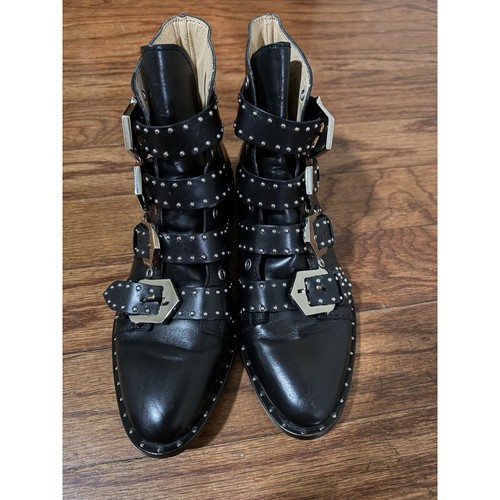 Black leather multi - black,