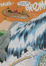 TIBET : Chick Bill en chute