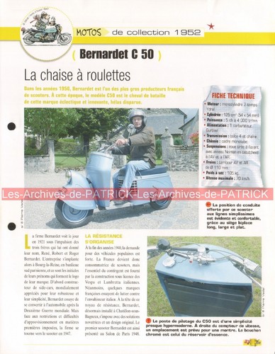 Bernardet 125 scooter - bernardet,