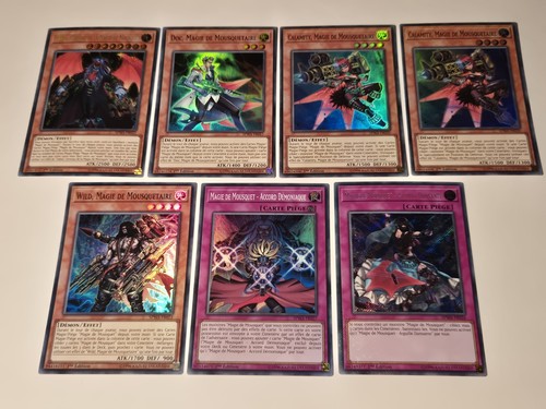 Lot de 7 - yu-gi-oh,
