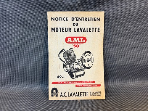 Ancienne notice entretien - ancienne,
