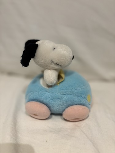 Peluche snoopy voiture - en,