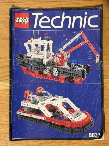 Notice lego 8839 - notice,