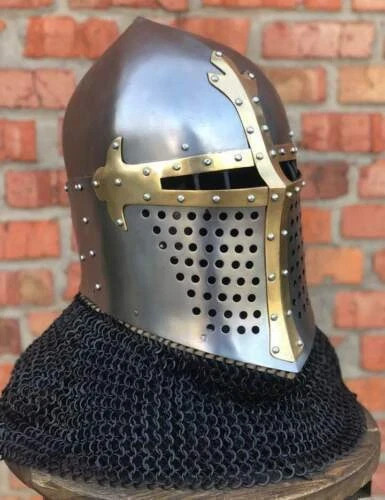 Casque barbule armure