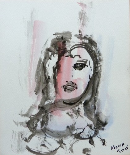 Buste femme signe - de, nosnia