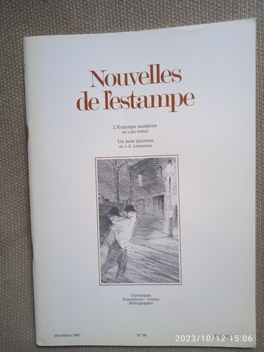 Nouvelles estampe n 96 - l'estampe, n°96