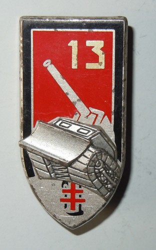 Insigne régiment du - 13°,