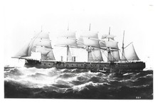 PHOTO MARINE DE GUERRE  NAVIRE  4 MATS AGINCOURT  PHOTO BY REAL PHOTOGRAPHS