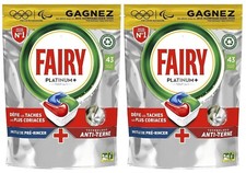 86 tablettes FAIRY Platinum+ Original PEPS - Tablette lave-vaisselle Tout en 1