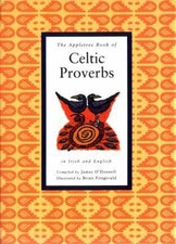 Un Peu Book Of Celtic Proverbes Irlandais Couverture Rigide W.A James, O'