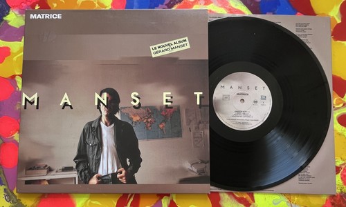 Gerard manset matrice 1989 - manset, lp