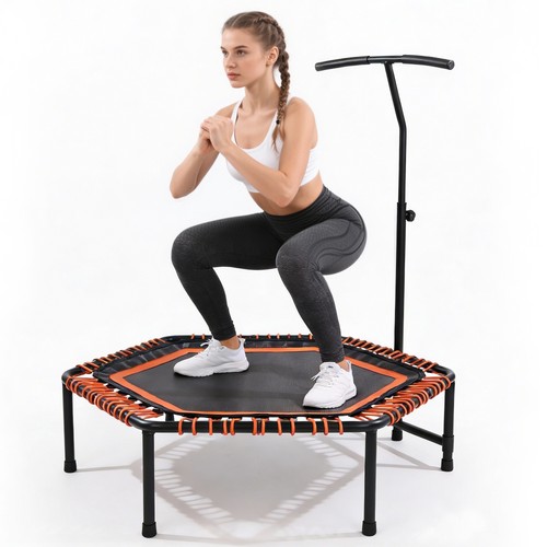 Hexagon mini trampoline in - trampoline, 48
