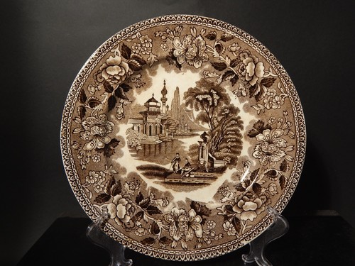 Antique assiette anglais - antique,