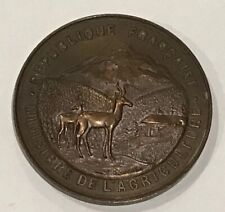 MEDAILLE EN BRONZE : EXPOSITION DE LA VIE RURALE EN MONTAGNE DE 1952 @ CHAMOIS !