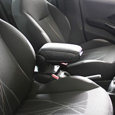 Accoudoir Peugeot 208 (2012-2019) Tissu Noir | Livraison Gratuite Point Relais
