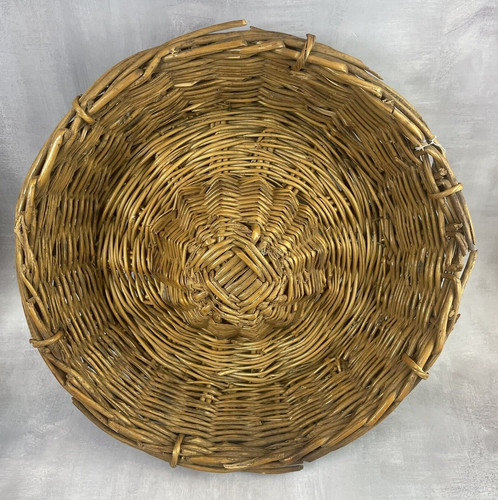 Ancien panier rond pain - rond,
