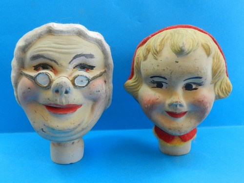 Tête marionnette chaperon - tête, de