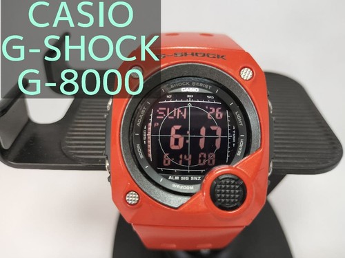 Montre orange casio shock - casio, g-shock