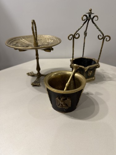 Lot bronze signé - bronze, max